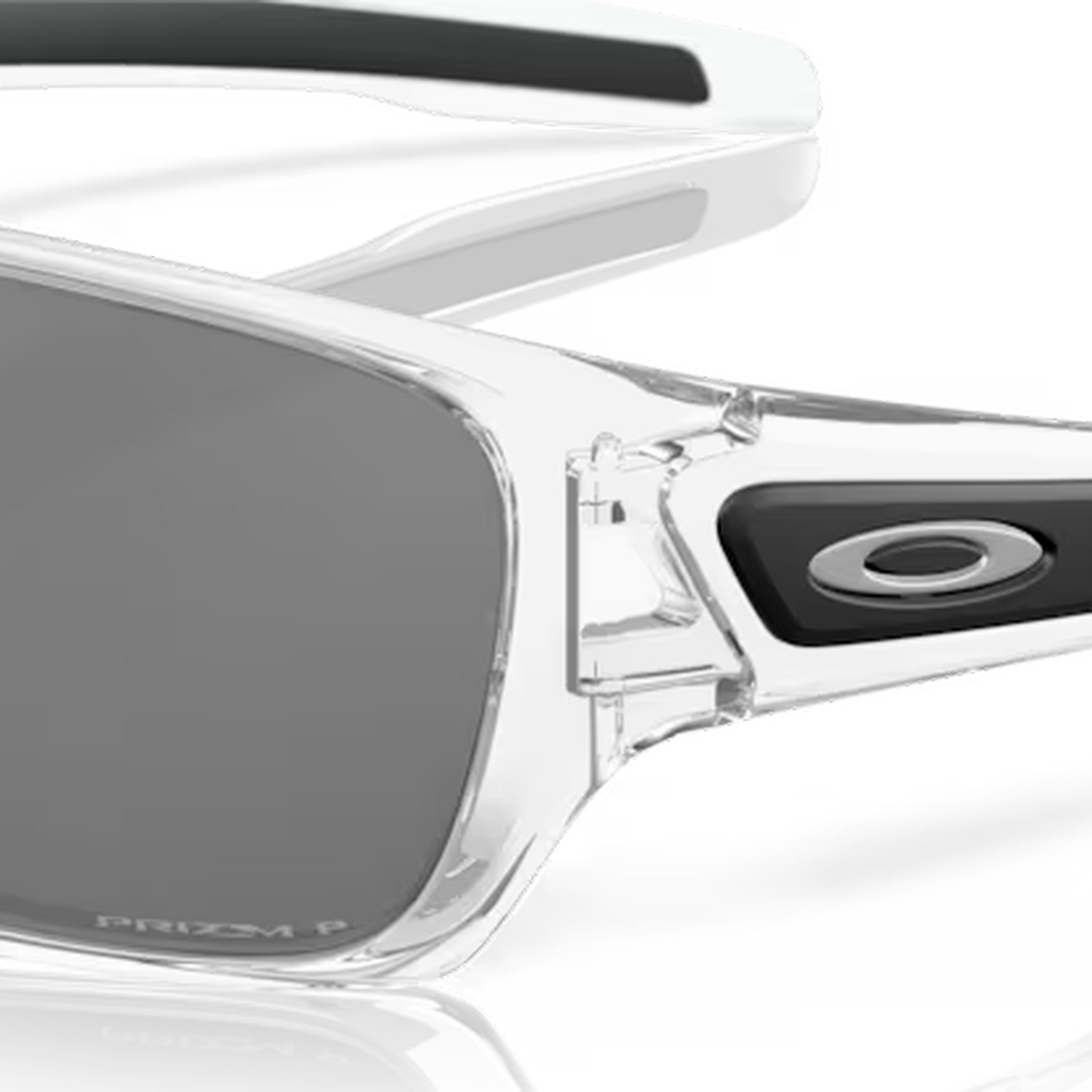 Oakley Turbine Rotor Polished Clear/Prizm Black Polarized 0OO9307-930716