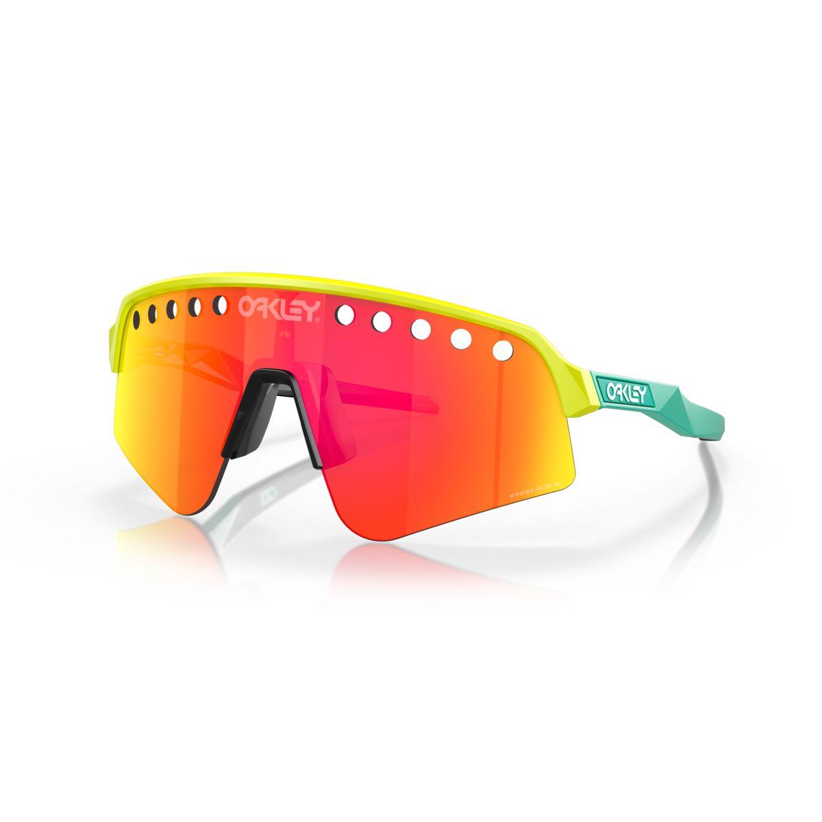 Oakley Sutro Lite Sweep Tennis Ball Yellow/Prizm Ruby 0OO9465-946506