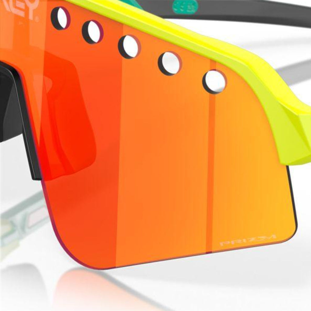 Oakley Sutro Lite Sweep Tennis Ball Yellow/Prizm Ruby 0OO9465-946506