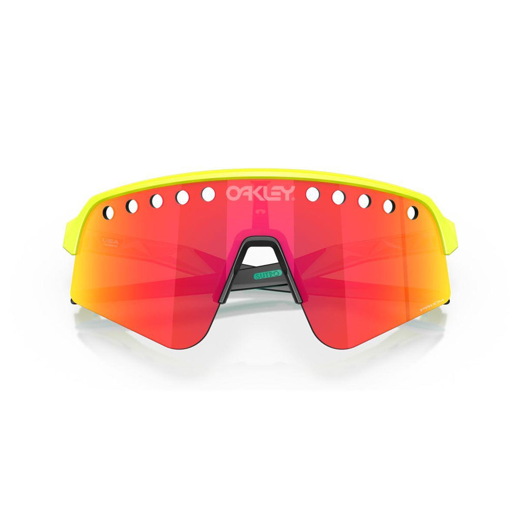 Oakley Sutro Lite Sweep Tennis Ball Yellow/Prizm Ruby 0OO9465-946506