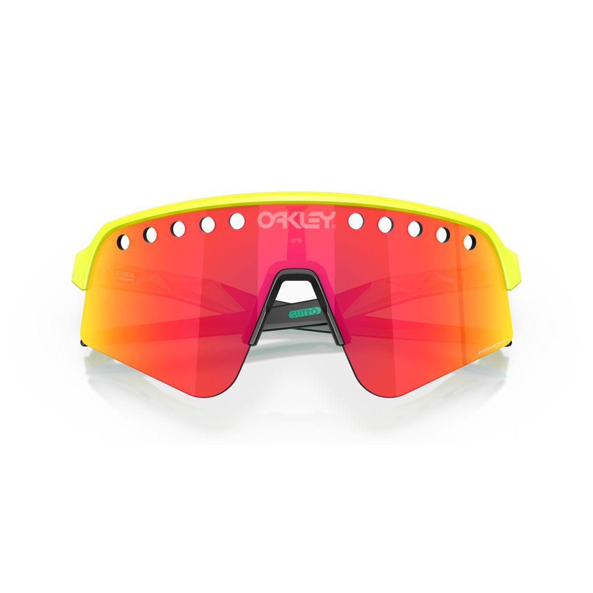 Oakley Sutro Lite Sweep Tennis Ball Yellow/Prizm Ruby 0OO9465-946506